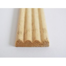 Masons Hardwood Reeded Moulding - 4 Reeds Masons Hardwood Reeded Moulding - 4 Reeds