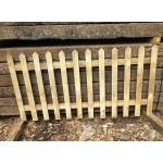 Pointed Picket Fence Panels - Green Treated