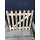 Wide Round Top Picket Style Garden Gate 900mm Width
