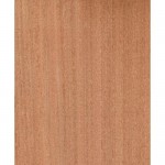 Sapele Veneered MDF - Quarter Sawn