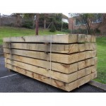 New Untreated Oak Railway Sleepers 200mm x 100mm x 1.2m New Untreated Oak Railway Sleepers 200mm x 100mm x 1.2m