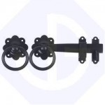 Ring Gate Latch Black Ring Gate Latch Black