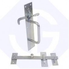 Suffolk Latch No2 BZP Bright Zinc Plated
