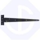 Suffolk Latch Kit Pre-Packed Black