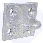 50mm Staple on Plate Galvanised 50mm Staple on Plate Galvanised
