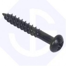 Round Head Black Screws (per small pack)