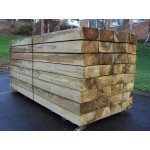 New Green Softwood Treated Railway Sleepers 200mm x 100mm x 1.2m New Green Softwood Treated Railway Sleepers 200mm x 100mm x 1.2m