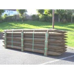Green Treated Pointed End Stakes Green Treated Pointed End Stakes